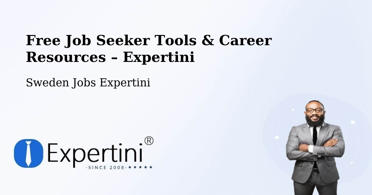 Free Job Seeker Tools & Career Resources – Ingared - Ingared, Sweden Jobs Expertini