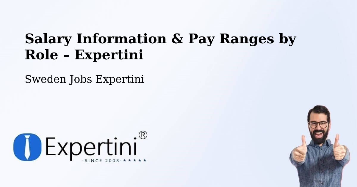 Salary Information & Pay Ranges – Ingared - Ingared, Sweden Jobs Expertini