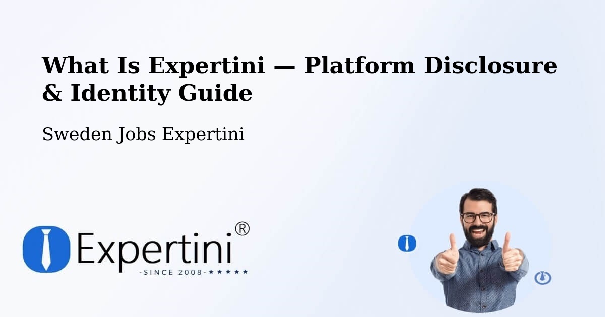 What Is Expertini — Platform Disclosure & Identity Guide – Ingared
